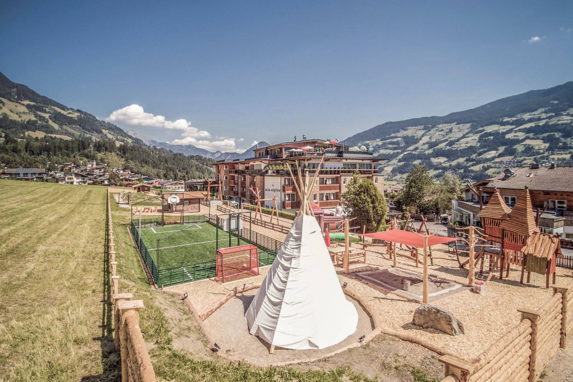 Spielplatz im Mia Alpina