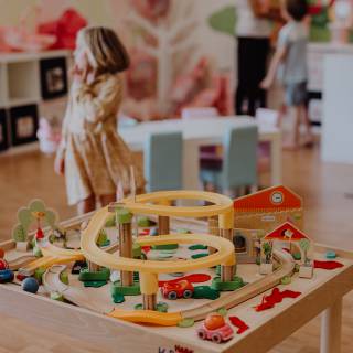 Spielzeug im Kids Club des Mia Alpina