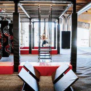 Ninja-Parcours in der Area500