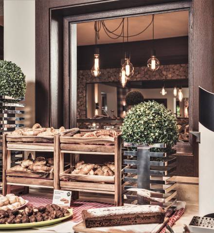 Frühstücksbuffet im Mia Alpina