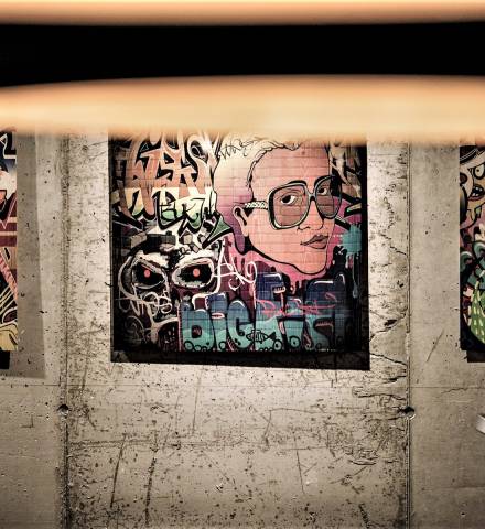 Mia Alpina Playfactory Wandbilder Graffiti