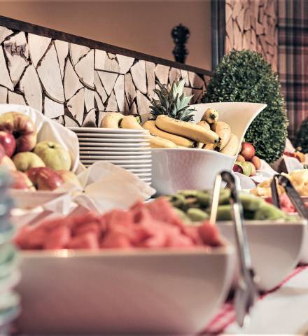Frühstücksbuffett im Mia Alpina