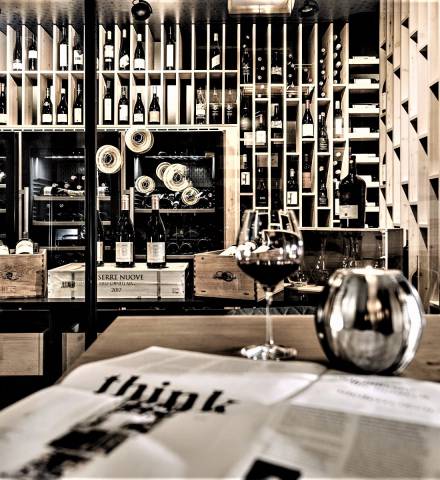 Der Weinkeller im Mia Alpina