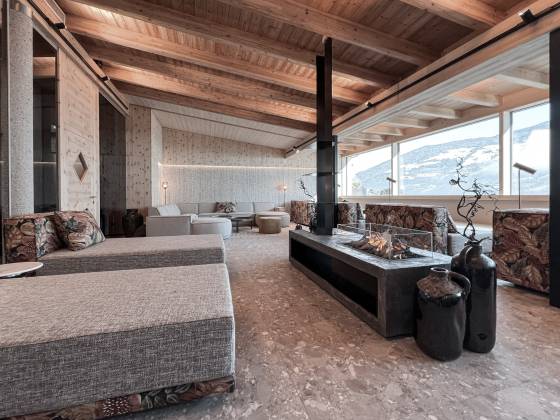 Mia Alpina Penthouse Spa Ruheraum