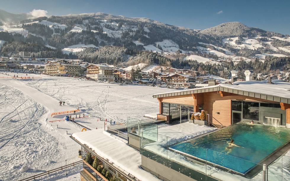 alpina Zillertal with ski area