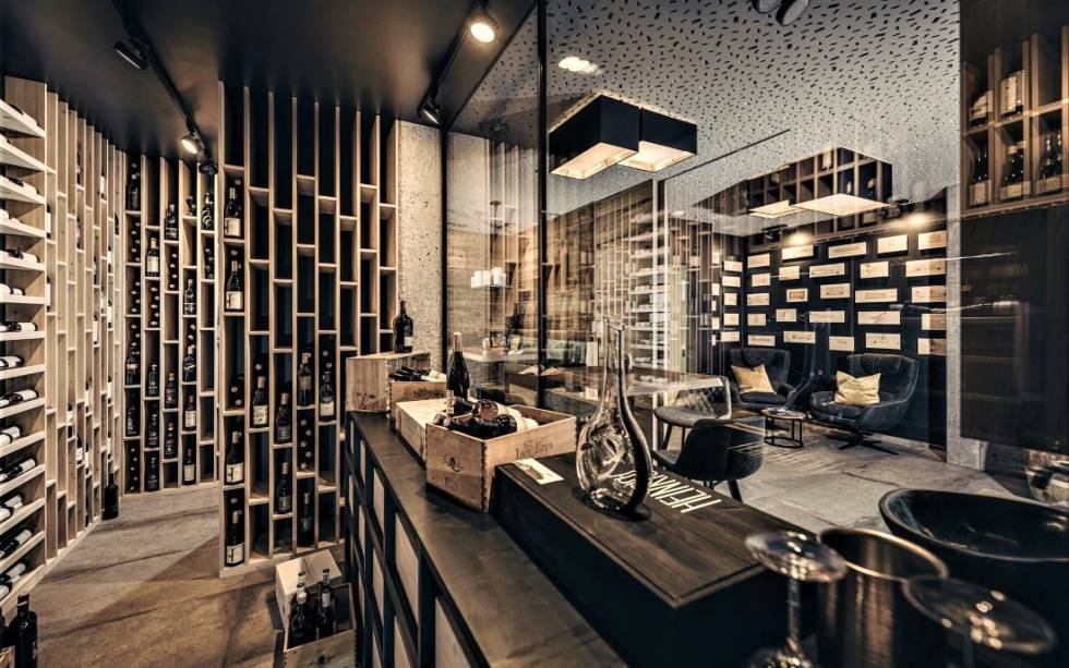 Weinkeller im Mia Alpina Alpina Vino