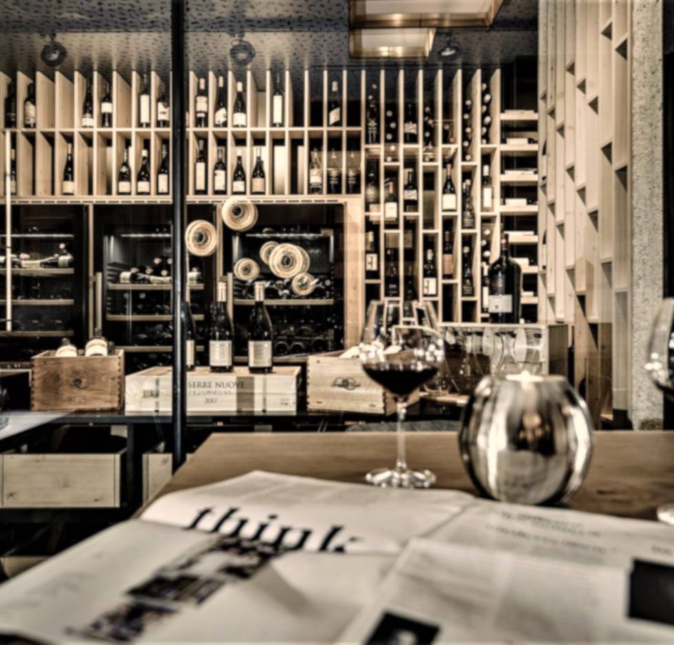 Weinkeller im Mia Alpina Alpina Vino