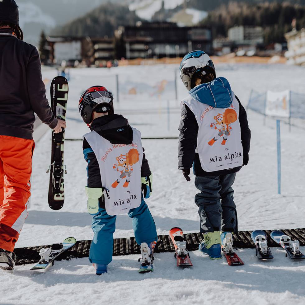 Alpini's children's ski lessons - Mia Alpina